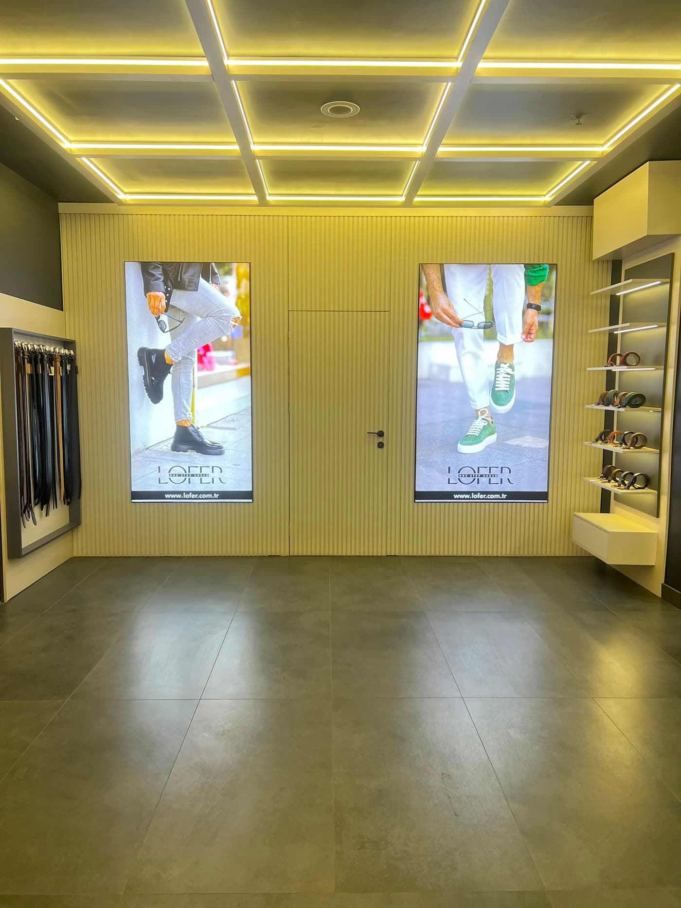 Vitrin panoları ve kemer reyonu
